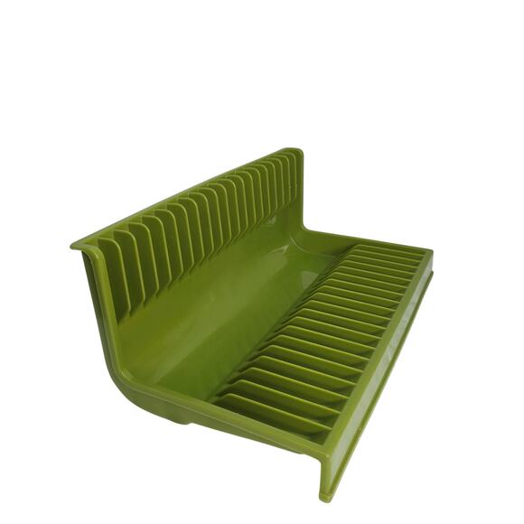 Vintage Rubbermaid Plastic Party Plan 0076 Avocado Green Plate /Dish Holder - Picture 1 of 10